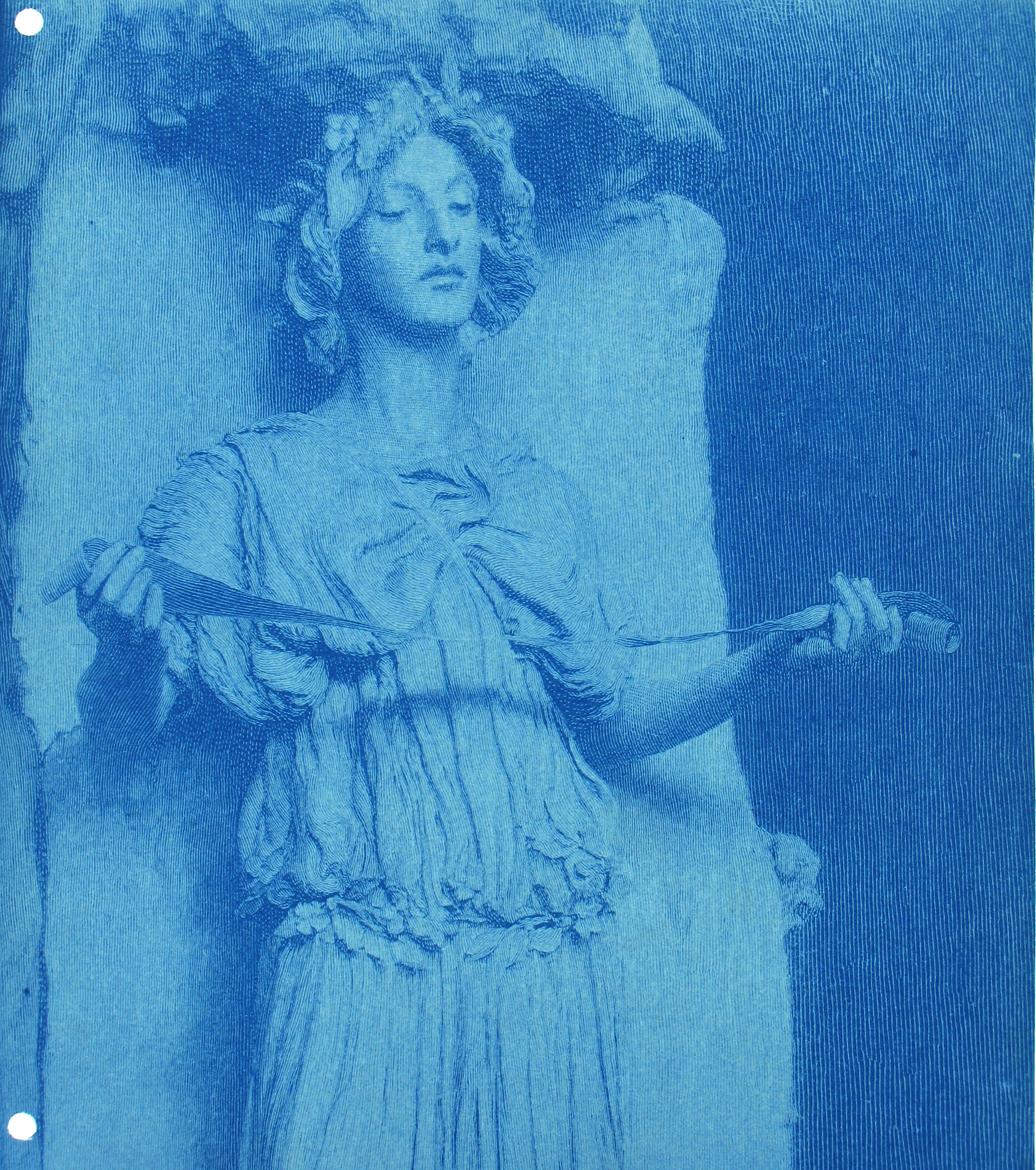 A statue of an angel