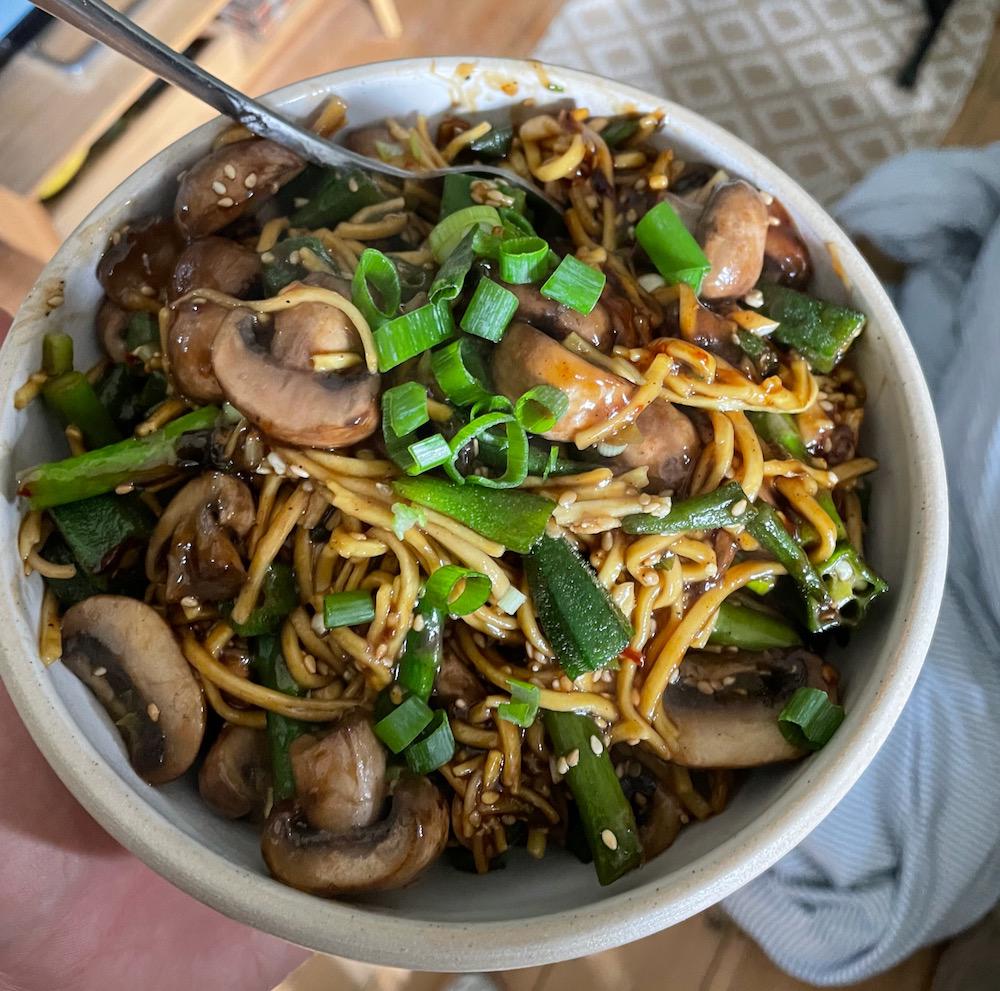 A stir fry