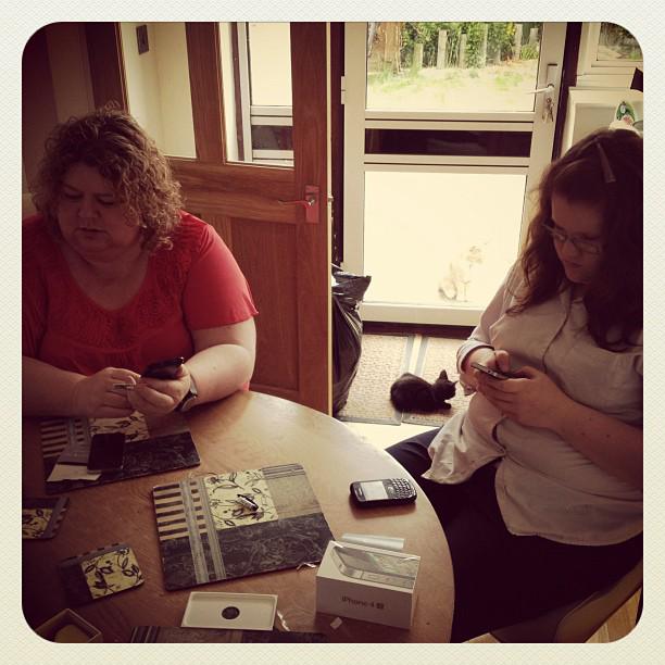 New phones all round.