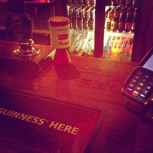 In a Wetherspoons far far from home.