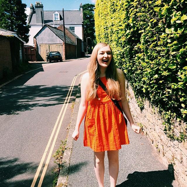 Burn victim before the incident @lizziebump