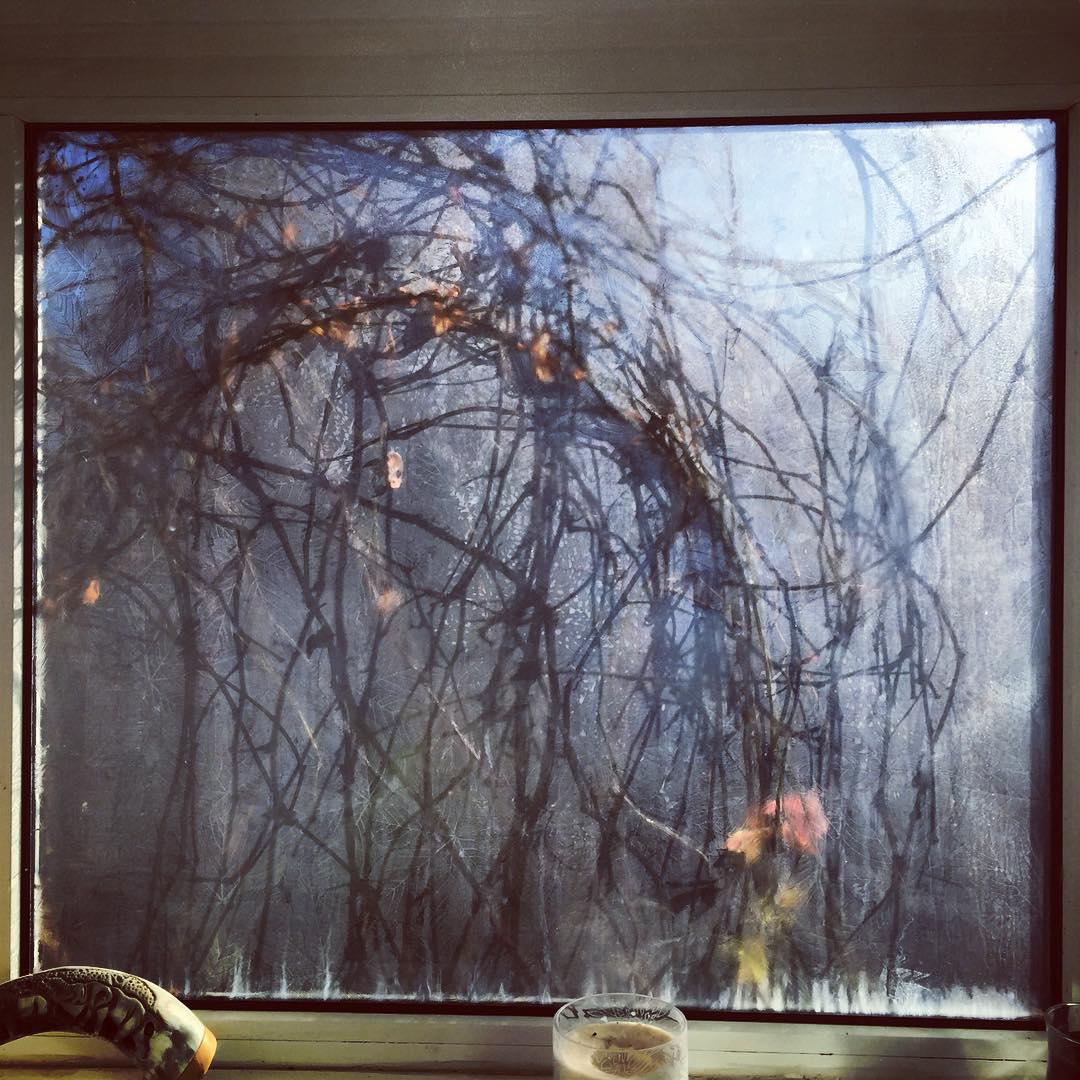 The window of many seasons says... WINTER 🌬