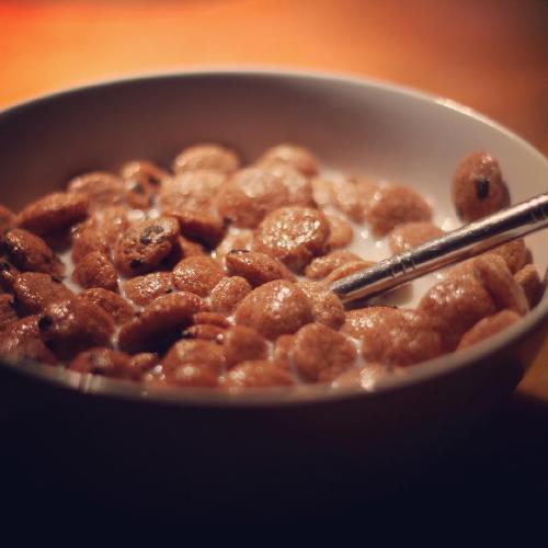 Run out of milk, so there'll be none of this