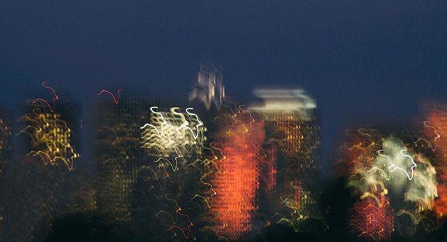 long exposure + shaky hands = jackson pollock?