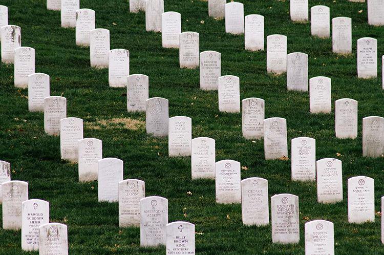 Arlington Cemetery 🕊  Unholy City ... I had not thought death had undone so many.  Sighs, short and infrequent, were exhaled. - The Waste Land, T.S. Eliot
