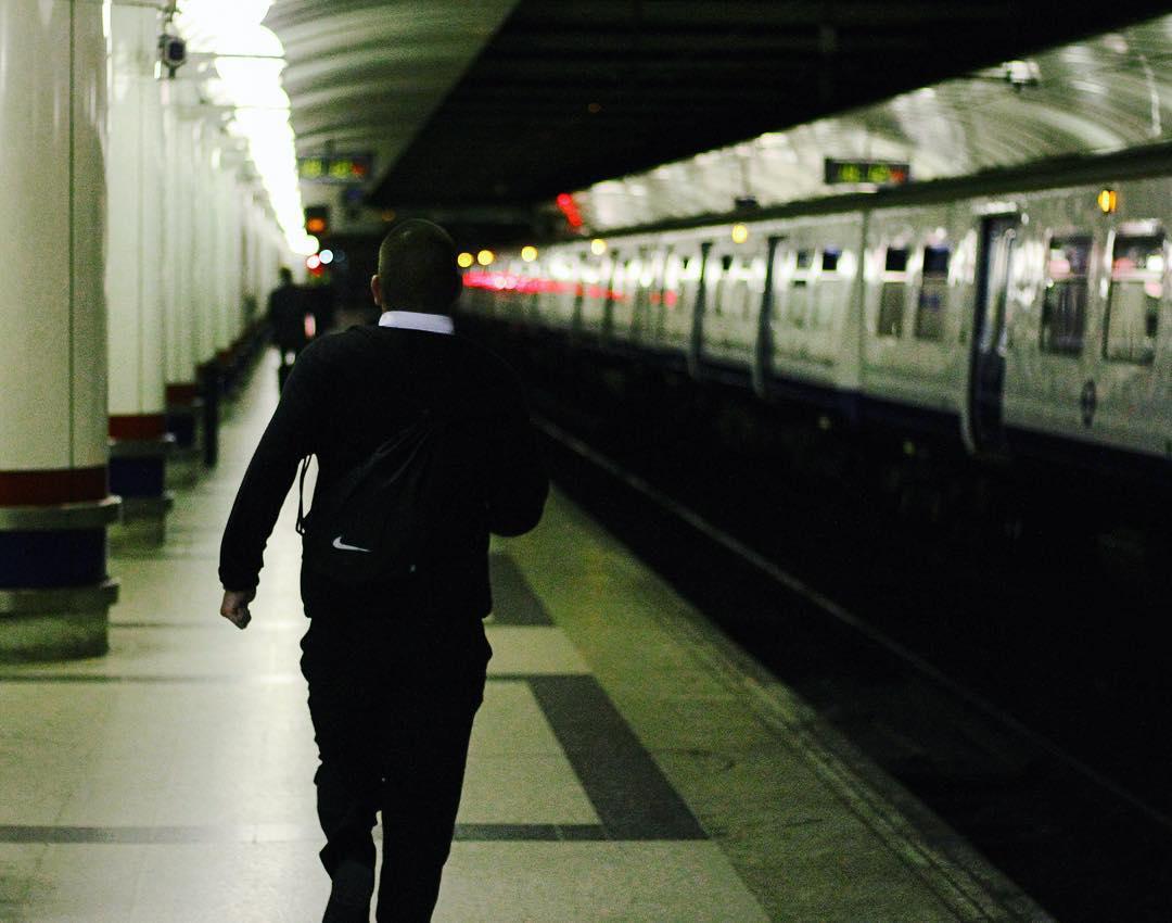 Man runs for a train. 🚈 I lost my season ticket somehow. I have the urge to just wander around the world shouting 'BUT I JUST HAD IT'. 😤