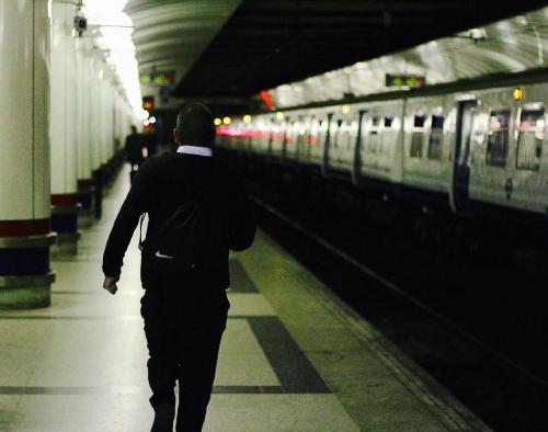 Man runs for a train. 🚈 I lost my season ticket somehow. I have the urge to just wander around the world shouting 'BUT I JUST HAD IT'. 😤