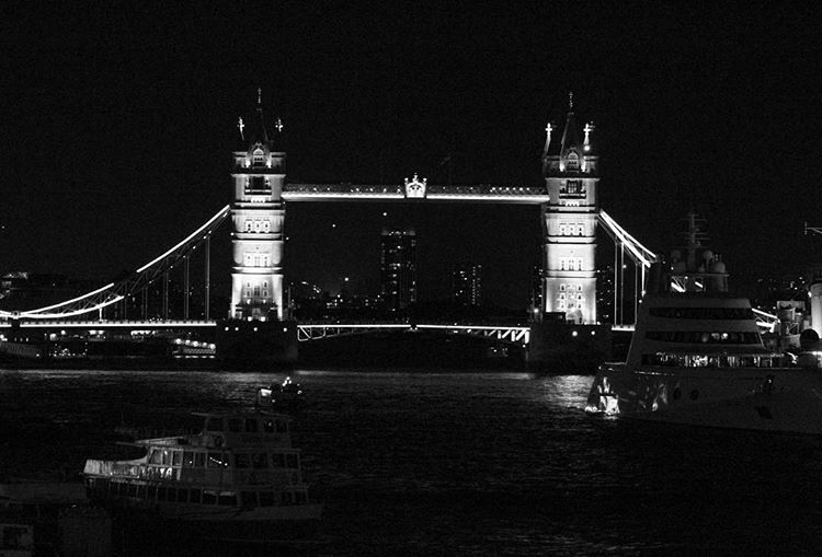 night. bridge.