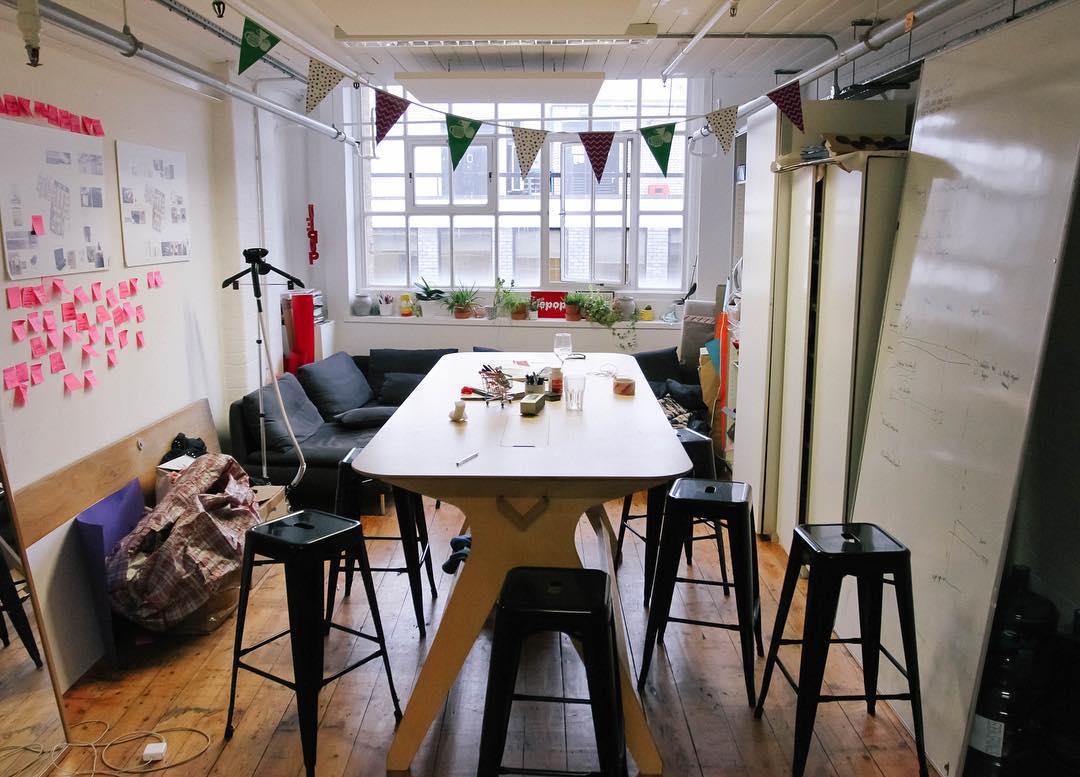 day. the kitchen at work.