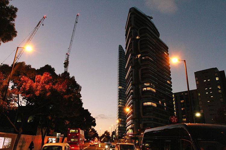 evening. blade runner.