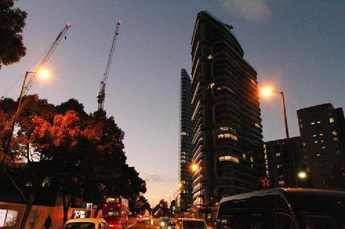 evening. blade runner.