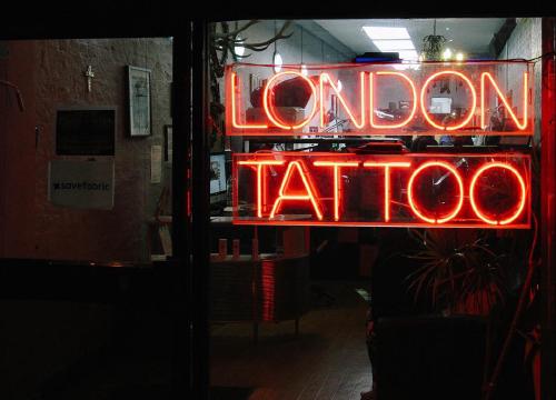 late. london tattoo.