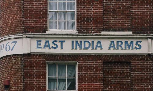 morning. colonial pub.