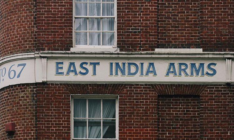 morning. colonial pub.