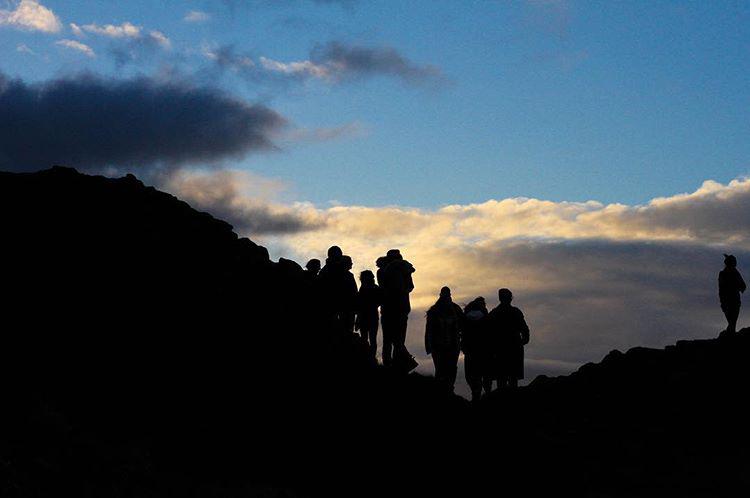 10 - right into the rising sun.