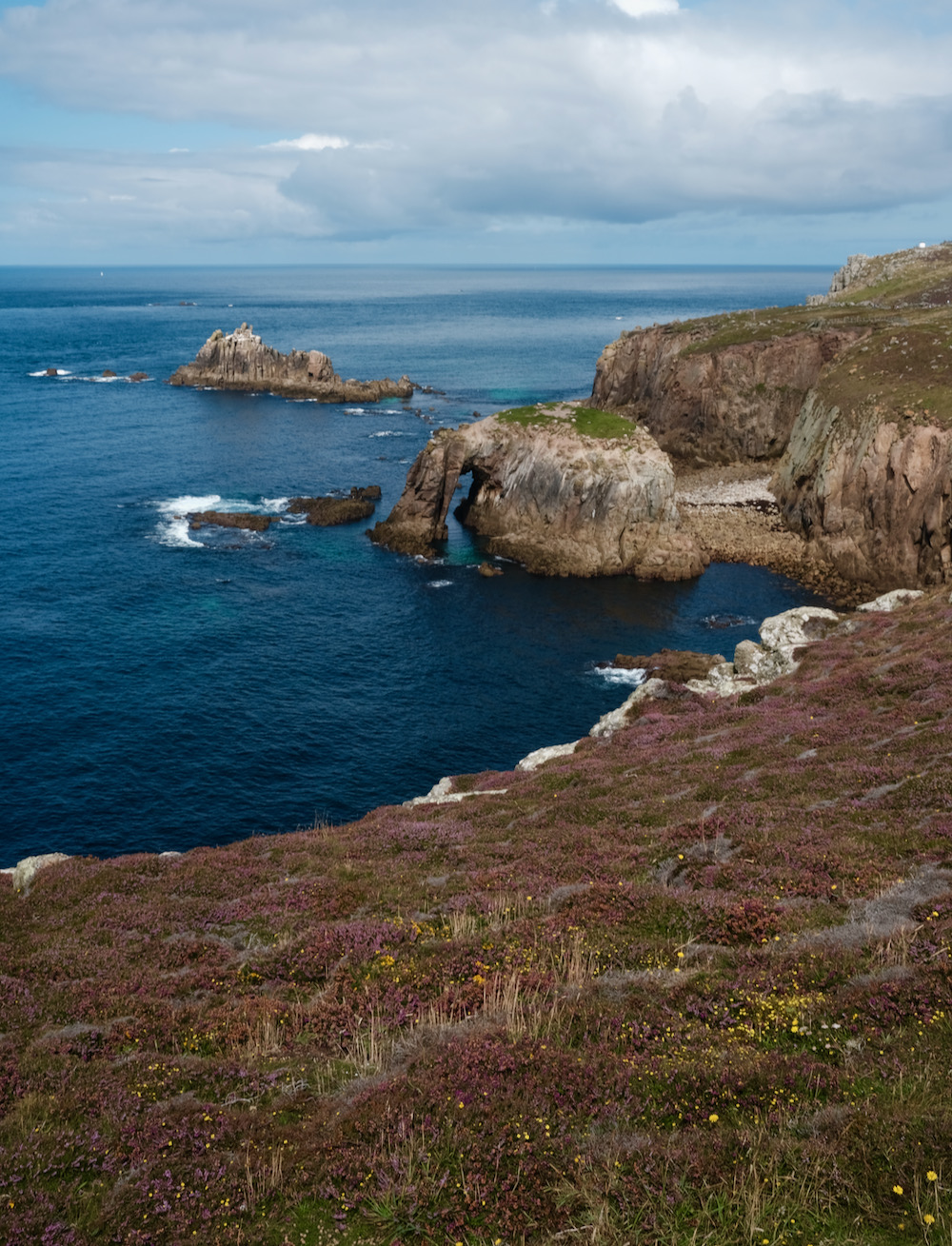 A coastal headland