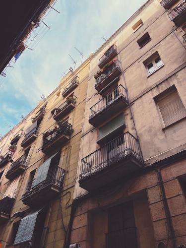 Barcelona balconies