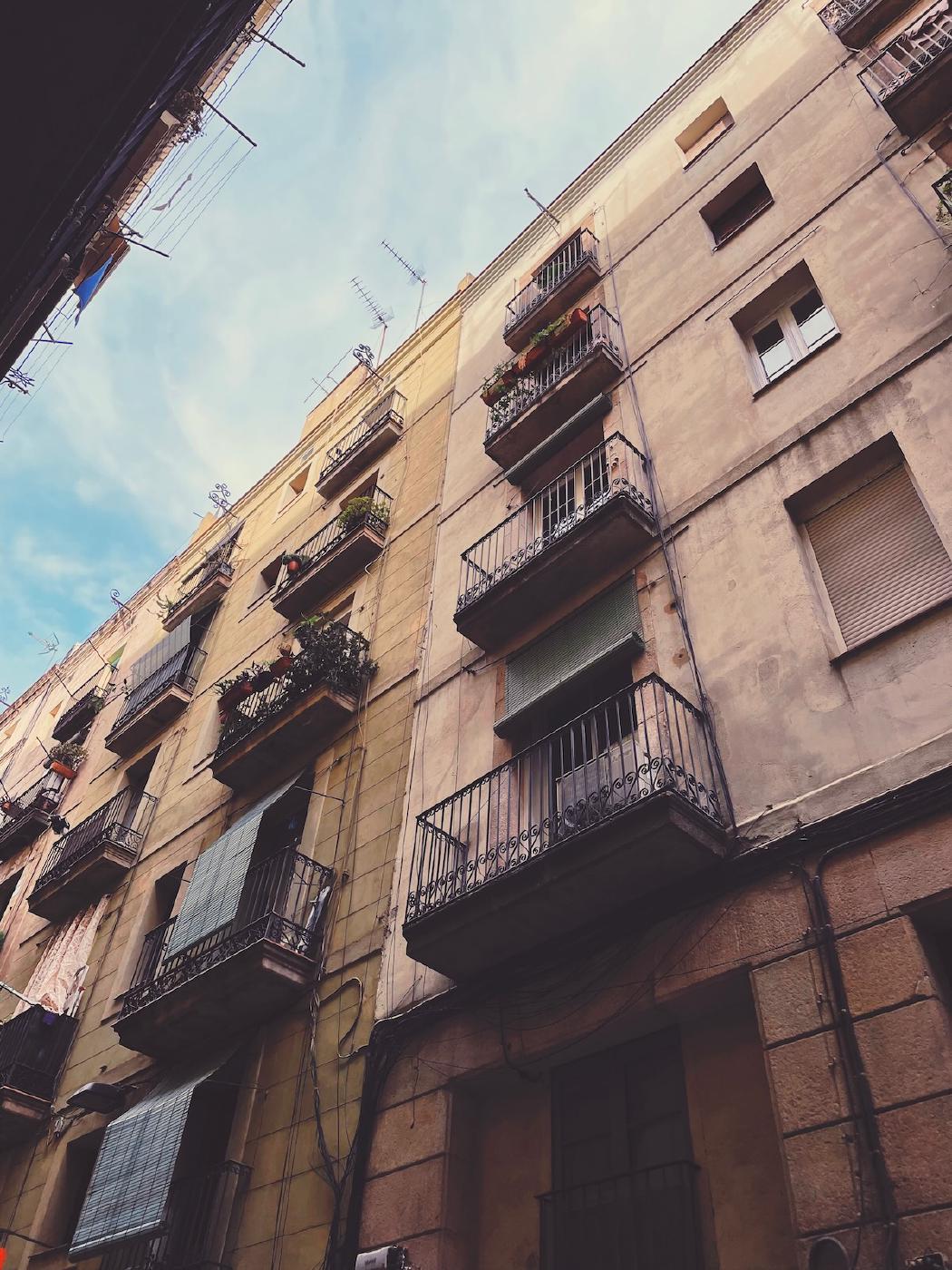 Barcelona balconies