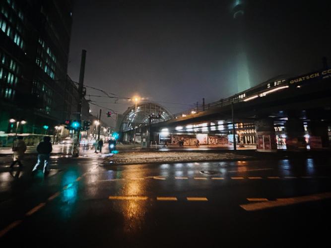 Alexanderplatz, January