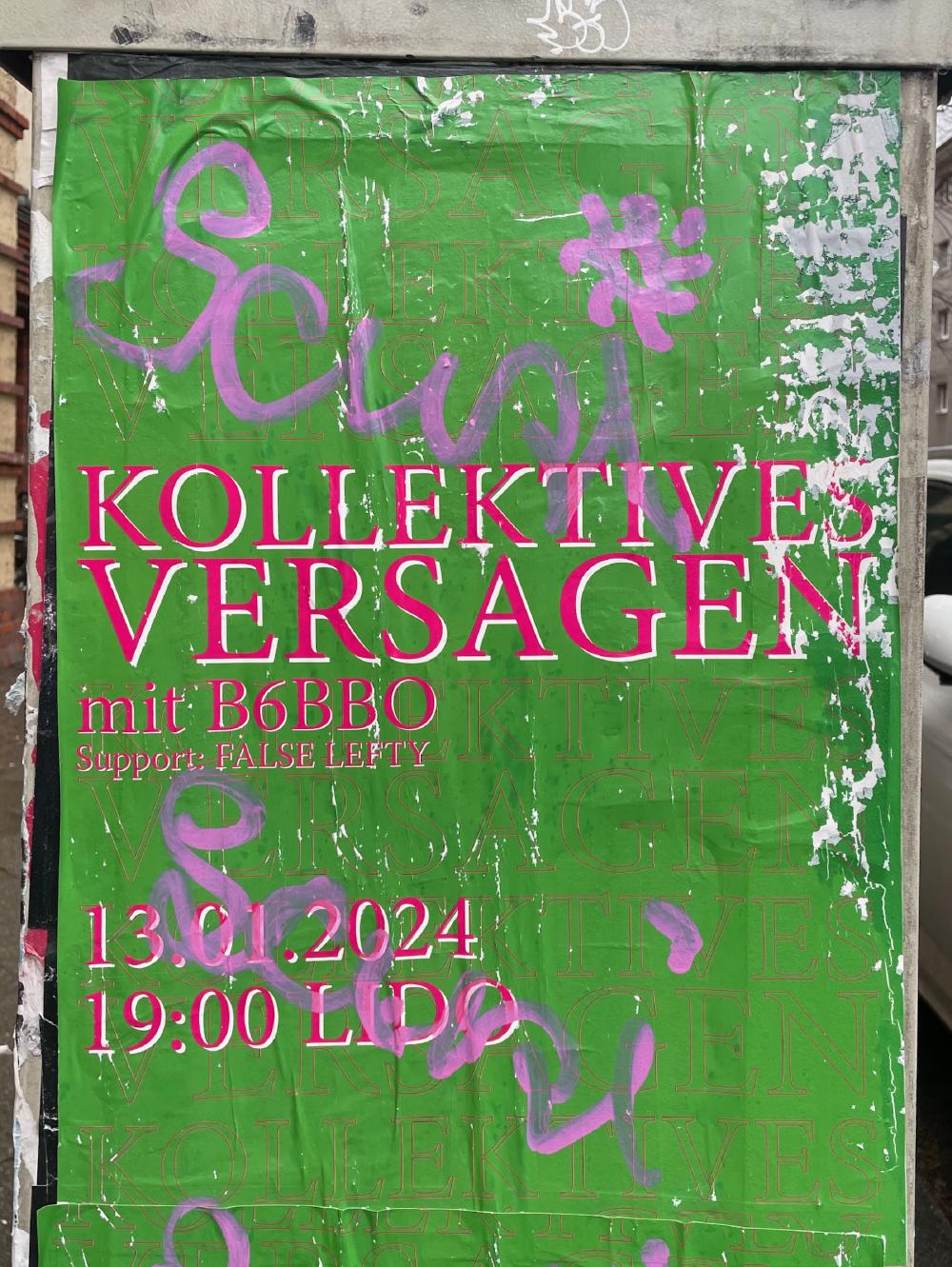 Kollektives Versagen mit B6BBO