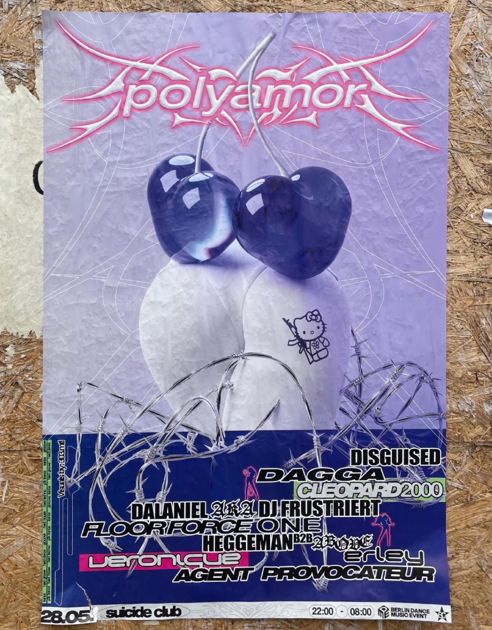 Poster for Polyamor at Suicide Club