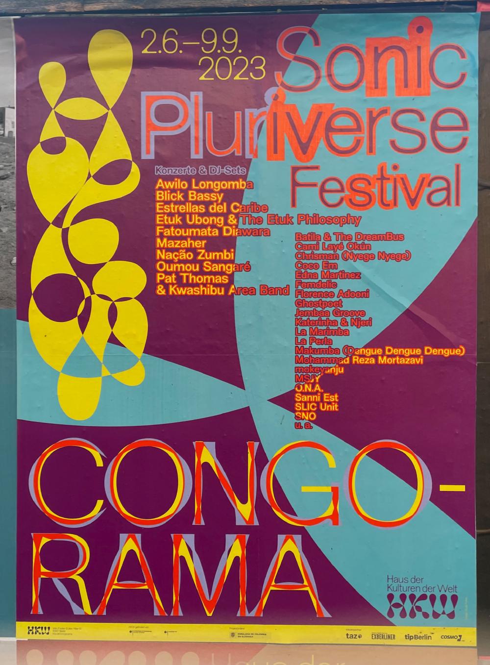 Pluriverse Festival poster