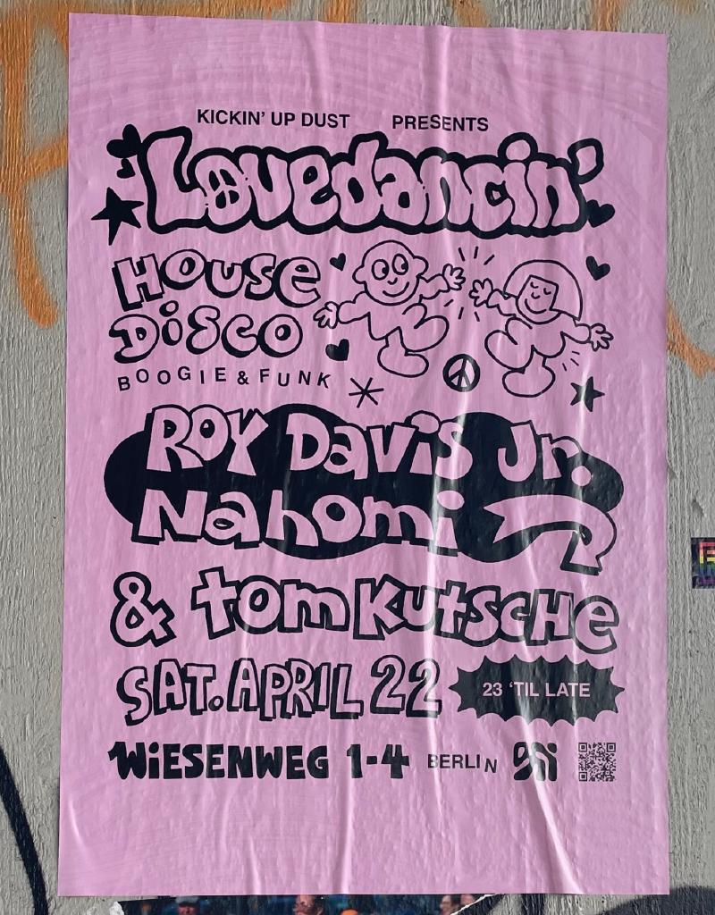 A poster for a disco and funk night